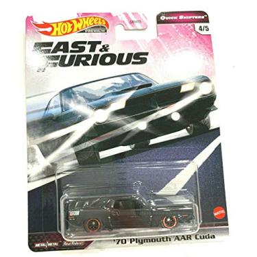 Imagem de DieCast Hotwheels 2020 Premium Fast & Furious Quick Shifters 4/5 '70 Plymouth AAR Cuda