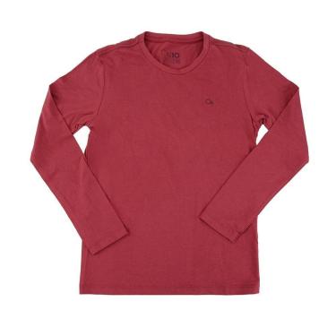 Imagem de Camiseta Masculina Infanto Juvenil Ogochi ML Essencial Slim-Masculino