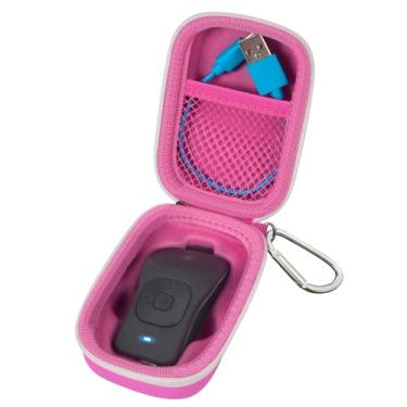 Imagem de Estojo de transporte para alto-falante Noxgear 39 g com clipe Bluetooth, alto-falantes magnéticos portáteis sem fio, mini caixa de armazenamento de viagem com bolso para cabos, apenas bolsa de