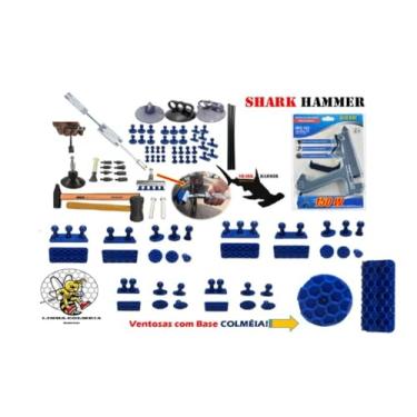 Imagem de Kit Martelinho De Ouro Shark Hammer + Colméia+ Maleta -81pçs