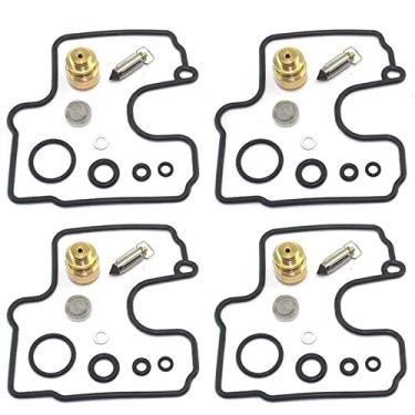 Imagem de Para XVZ1300 XVZ13 XVZ 1300 13 kit de reparo de carburador de motocicleta assento de válvula de agulha flutuante junta de agulha