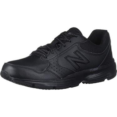 Imagem de New Balance Tênis de Treino Feminino 411 V1, Preto/preto, 5 Wide