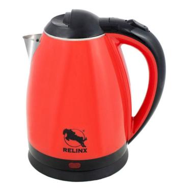 Imagem de Chaleira Elétrica Térmica 220v Inox 1,8l 60hz 1800w Vermelha