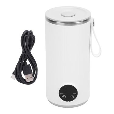 Imagem de Chaleira Elétrica de Viagem, Chaleira Elétrica Portátil de chá e café de 400ML, 4 Engrenagens 6000mah Caldeira de água Quente de Viagem de Aço Inoxidável Recarregável para Viagens