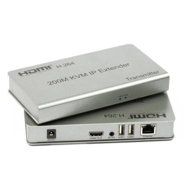 Imagem de Extensor Hdmi - Kvm 200 Mt Cabo De Rede Via Ip - Cirilo Cabos