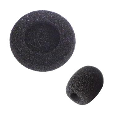 Imagem de Kit com 2 Almofadas de Espuma para Headset Intelbras, 1 para Alto-falante, 1 para Microfone HSB50, CHS55, THS50, HSB40, CHS40