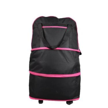 Imagem de Bolsa,Sacoleira,Mala De Viagem Expansível Grande Com Rodinhas - Straub