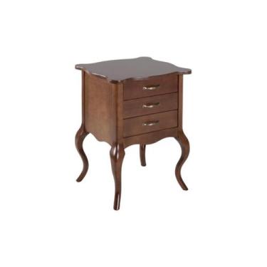 Imagem de mesa de cabeceira Clássico 3 Gavetas - Tommy Design - Classico Moveis,