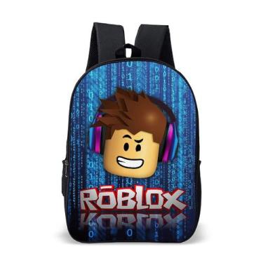 Imagem de Mochila Bolsa Escolar Infantil Roblox Volta Às Aulas - Thuco Games, MS
