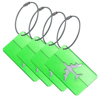 Imagem de 4 Tags Para Mala Viagem Identificador Etiqueta A Prova De Água Segura 