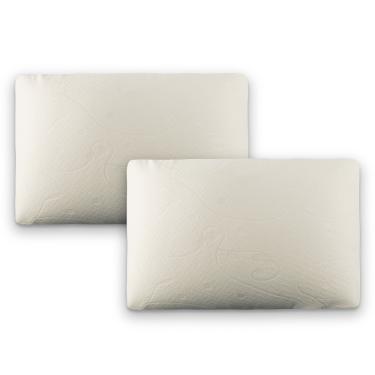 Imagem de CONJUNTO DE TRAVESSEIROS 60X40 CM - VISCO STANDART - SLEEP COMPLEMENTS