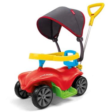 Imagem de Carrinho De Passeio Policar Soft Infantil Poliplac, Vermelho