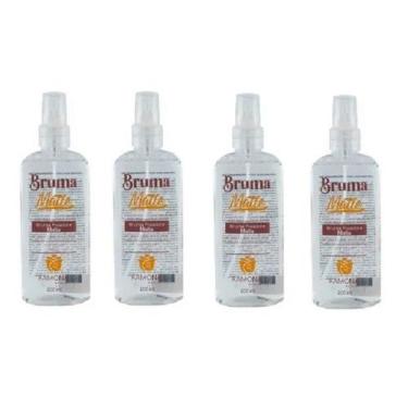 Imagem de Kit 4 Bruma Fixadora Matte Finalizador 200ml -Ramona Make Up