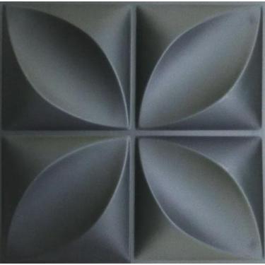 Imagem de Kit De 16 Placas 50x50 Cor Preta Com Fita Adesiva 3m 4m² - PONALTI TRE
