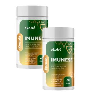 Imagem de 2x K'psula Imunese- Vit. C- Vit. D- Vit. E- Selênio e Zinco - Ekobé