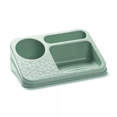 Imagem de Organizador de Plástico Pratico Multiuso Detergente Cozinha - Uz, Verd