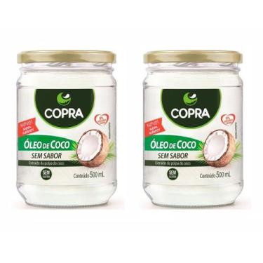 Imagem de Kit 2uni Óleo de Coco sem sabor 500ml - Copra