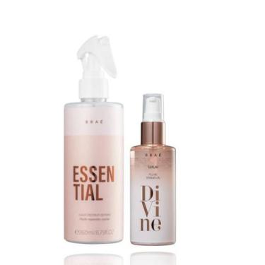 Imagem de Kit BRAÉ Essential Fluido Reparador  260ml+Serum Reparador  Divine 60m