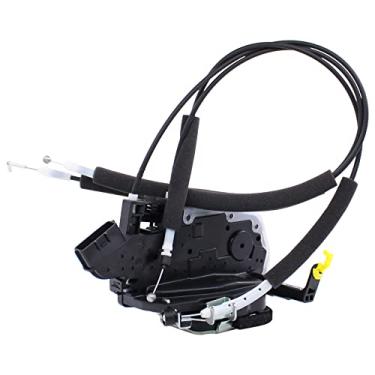 Imagem de NewYall Atuador de trava de porta dianteira esquerda para Nissan Sentra 2007-2012, Versa/Tiida 2013-2018, março de 2010-2018, Micra 2010-2016, Xtrail 2007-2010