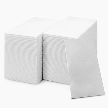 Imagem de Guardanapos descartáveis e elegantes de qualidade premium | Guardanapos macios e absorventes de linho | Guardanapos decorativos duráveis para banheiro | Bom para cozinha, festas, casamentos, jantares ou eventos. Pacote com 1000