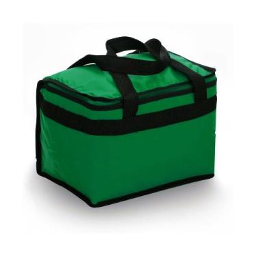Imagem de Bolsa Térmica Para Marmita Refeições Fitness Média - ARN, Verde