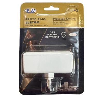 Imagem de Protetor Contra Raios Descargas Picos de energia 2 Tomadas para Eletro