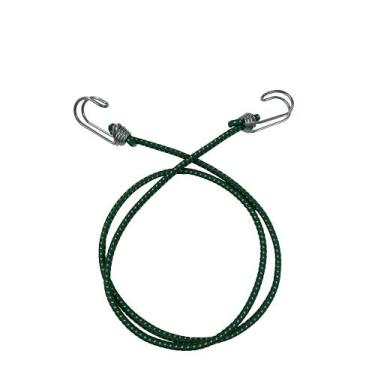 Imagem de Extensor ou Corda Elastica 1m Verde/Branco - 5UN - Alffa