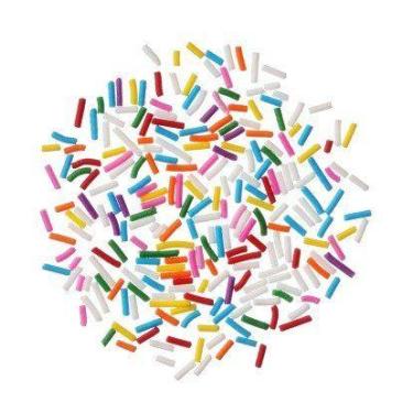 Imagem de Chocolate Granulado Colorido 1kg - Cunhapan