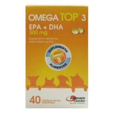 Imagem de Agener omega top 3 epa + dha - 40 capsulas, 500mg