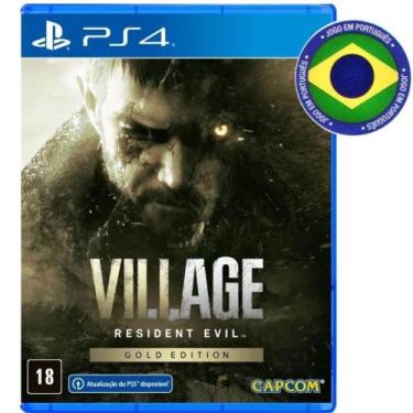 Imagem de Resident Evil 8 Village Gold Edition PS 4 Mídia Física Dublado em Port
