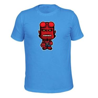 Imagem de Camiseta Plus Size Confortável Malha 30.1 Estampada Bonequinho - Surpr