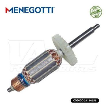 Imagem de Rotor Induzido 110v P/ Lixadeira De Parede Menegotti Mlp750