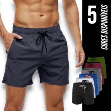 Imagem de 1 Short Bermuda Tactel Academia Praia Treino Corrida Masculina TRAININ