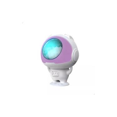 Imagem de Natal Com Projetor Refletor Robô Astronauta Decoração Portátil Compact