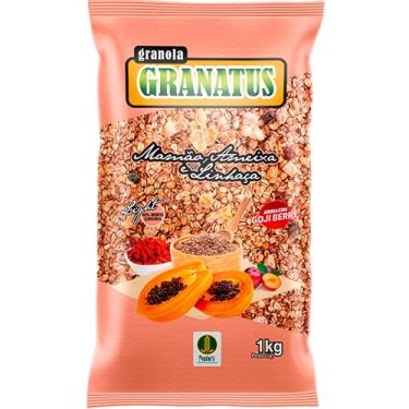Imagem de Natu's, Granola com Ameixa, Mamão, Linhaca E Goji Berry, Light, Granatus, 1 Kilo