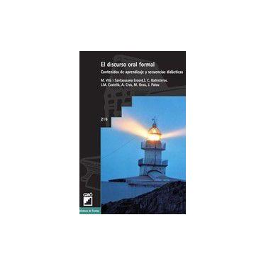 Imagem de El discurso oral formal - Editorial Graó