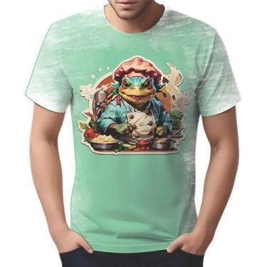 Imagem de Camiseta Camisa Tshirt Chefe Tartaruga Cozinheira Cozinha 1 - Enjoy Sh