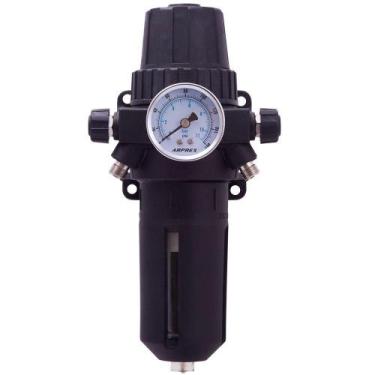 Imagem de Filtro Regulador Ar Entrada 1/2 2 Saídas 5Mc Centurium X - Arprex