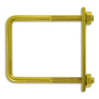 Imagem de Grampo para Suporte de Antena 1/4" 100x65mm Forsul