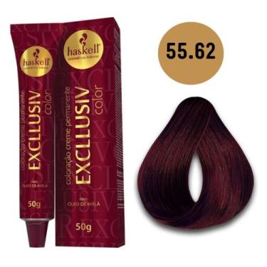 Imagem de Haskell Excllusiv 55.62 Castanho Claro Vermelho Violeta Esp