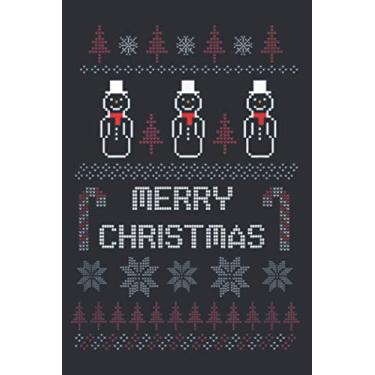 Imagem de Happy New Year 2021 Ugly Pajama Family Merry Xmas: The Paperback Notebook, medium size 6x9 inches, lined papers, 120 Pages