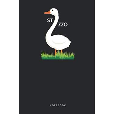 Imagem de Stzzo - Notebook: Taccuino Journal - Cigno - Animali - libretto d'appunti - blocco - notes - quaderno - agendina - Giornale - Agenda o libro per uomini e donne - 110 pagine allineate