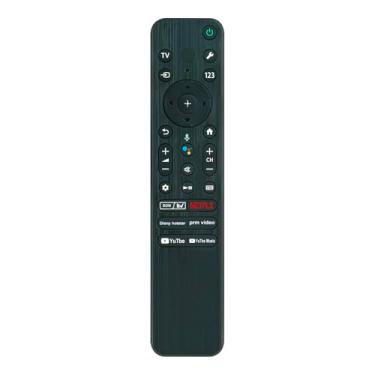 Imagem de Controle remoto de voz substituído RMF-TX810P adequado para Sony Google Smart Bravia TV XR-55A80L XR-65A80L XR-65X95L XR-75X95L XR-77A80L XR-85X90L XR-85X95L XR-75X90L XR-55X90L XR-55X90L L XR-65 X90L