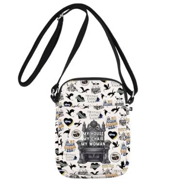 Imagem de JNIAP Xaden Riorson Bolsa tiracolo Xaden Riorson Gifts My House My Chair My Woman Dragon Rider Bolsa de ombro, My House Cb, Ajuste