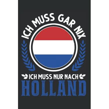 Imagem de Holland Notizbuch: Holland Reise Niederlande Urlaub / 6x9 Zoll / 120 ausfüllbare Seiten Seiten