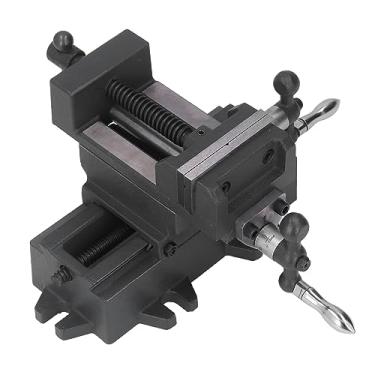 Imagem de Torno de máquina, furadeira deslizante de 7,6 cm para fresadora de perfuração de aço fundido Torno de bancada de alta precisão feito de aço 45, tornos de bancada