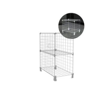 Imagem de Estante para Livros 2 Nichos Prateleira Organizador 40cm Profundidade 