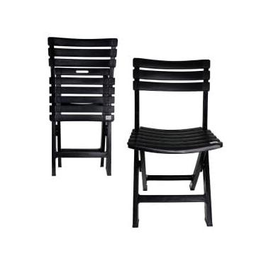 Imagem de Cadeira de Plástico Preta