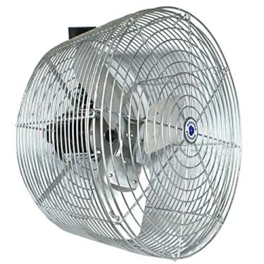 Imagem de Schaefer Ventilador de circulação de estufa VK20-GA Versa-Kool 50,8 cm, feito nos EUA, fluxo de ar horizontal, 1/3 HP, 5470CFM, montagem em forma de T incluída, branco
