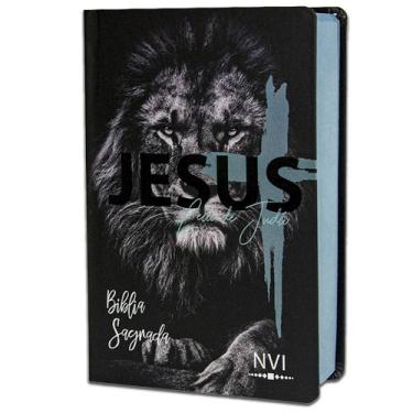 Imagem de Bíblia Sagrada Leão De Judá Nvi De Nova Versão Internacional - Capa Du